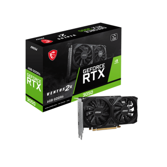 Видеокарта MSI GeForce RTX 3050 VENTUS 2X E 6G, 6G GDDR6 96-bit 2xHDMI DP - Metoo (1)
