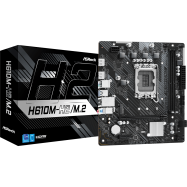 Материнская плата ASRock H610M-H2/M.2 LGA1700 2xDDR4 4xSATA 1xUM.2 2xHDMI mATX