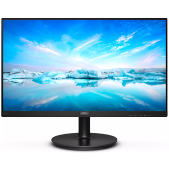 Монитор 21,5" PHILIPS 221V8 VA FHD 4мс 250кд/<wbr>м 4000:1 1xVGA 1xHDMI Цвет: Черный - Metoo (1)
