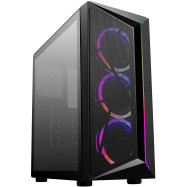 Корпус CoolerMaster CMP510 ATX/Mini-ITX 1xUSB2.0 1xUSB3.2 3xARGB FAN Без Б/П Черный (CP510-KGNN-S00)