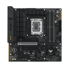 Материнская плата ASUS TUF GAMING B760M-PLUS II, LGA1700 4xDDR5 4xSATA3 3xM.2 RAID HDMI DP mATX