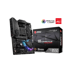 Материнская плата MSI MPG B550 GAMING PLUS AM4 4xDDR4 6xSATA3 RAID 2xM.2 HDMI DP ATX