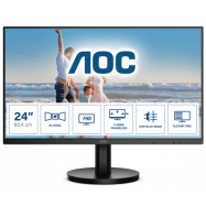 Монитор 23,8" AOC 24B3HM/01 VA 1920x1080 75Hz 4ms 250 cd/m2 3000:1 1xHDMI 1xD-SUB 178/178 Черный
