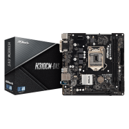 Материнская плата ASRock H310CM-DVS LGA1151 INTEL H310 2xDDR4 4xSATA3 1xD-Sub 1xDVI-D mATX