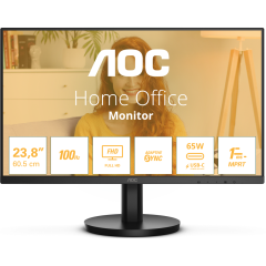 Монитор 23,8" AOC 24B3CA2/<wbr>01 IPS 1920x1080 100Hz 1мс 250кд/<wbr>м 1300:1 1xHDMI 1xUSB-C 2x2W Black