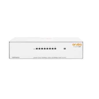 Коммутатор HPE Aruba Instant On 1430 8G/<wbr>8 RJ-45 (R8R45A#ABB) - Metoo (1)