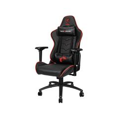 Компьютерное кресло MSI MAG CH120 X Сталь / ПВХ кожа / Черно-Красное