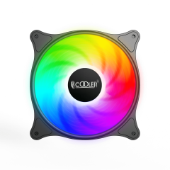 Вентилятор для корпуса PCCooler FX 120 ARGB BK 1x(120x120x25mm) 1000-2000 RPM 52,79CFM Black