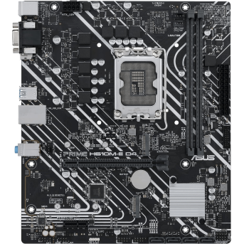 Материнская плата ASUS PRIME H610M-R D4-SI, LGA1700 2xDDR4 4xSATA3 M.2 D-Sub DVI mATX - Metoo (1)