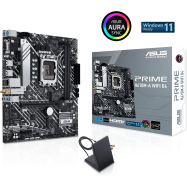 Материнская плата ASUS PRIME H610M-A WIFI D4, LGA1700 2xDDR4 4xSATA3 2xM.2 D-Sub HDMI DP mATX