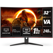Монитор Игровой 31.5" AOC C32G2ZE/BK VA 1920X1080 240Hz 4ms 300cd/m Curved 1500R 2xHDMI DP