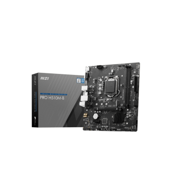 Материнская плата MSI PRO H510M-B LGA1200 iH470 2xDDR4 4xSATA3 1xM.2 VGA HDMI mATX - Metoo (1)