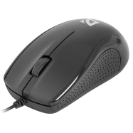 Мышь Defender Optimum MB-160 (Черный), USB 2кн, 1кл-кн, 1,5 м, коробочка