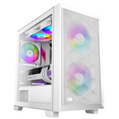 Корпус PCCooler C3D310 WH ARGB mATX/<wbr>ITX USB3.0, 2xUSB2.0 White