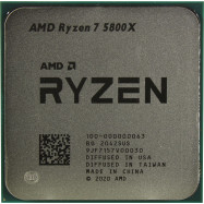 Процессор AMD Ryzen 7 5800X 3,8Гц (4,7ГГцTurbo) Zen 3 8/16 4MB L2 32MB L3 105W AM4 100-000000063WOF
