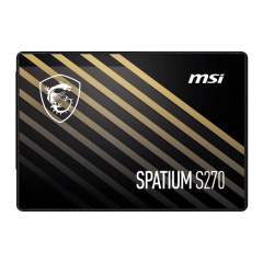 Твердотельный накопитель 480Gb SSD MSI SPATIUM S270 SATA III 2.5" R500Mb/<wbr>s W450MB/<wbr>s SPATIUM S270