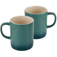 Набор посуды Bergner Classique BG BG-10231-GR (2 кружки) зеленый