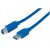 Кабель Manhattan USB 3.0, A(M)/<wbr>B(M), 3 м, синий 322454 - Metoo (3)