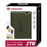 Внешний жесткий диск 2,5 2TB Transcend TS2TSJ25M3G