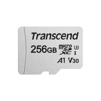 Карта памяти MicroSD 256GB Class 10 U3 A1 Transcend TS256GUSD300S-A - Metoo (2)