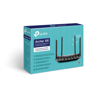 Маршрутизатор TP-Link Archer A6 - Metoo (10)