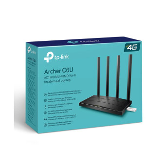 Маршрутизатор TP-Link Archer C6U - Metoo (10)