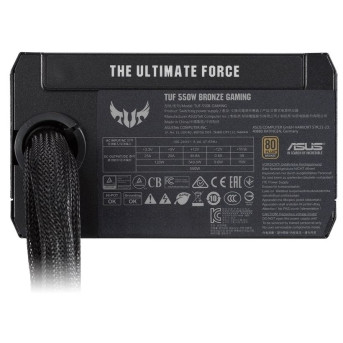 Блок питания ASUS TUF-550B-GAMING 550W 80Plus Bronze TUF-550B-GAMING - Metoo (12)