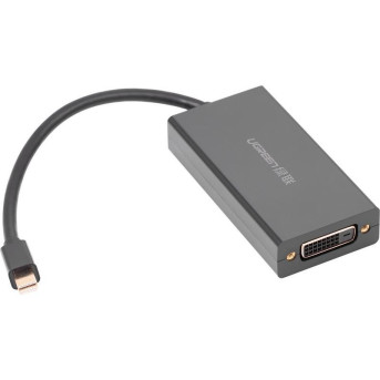 Конвертер Ugreen MD114 Mini DP To HDMI/ VGA/ DVI(24+1) Converter Black, 20418 - Metoo (2)