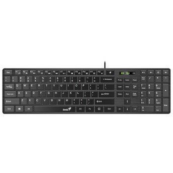 Комплект Клавиатура + Мышь Genius SLIMSTAR C126 - Metoo (2)