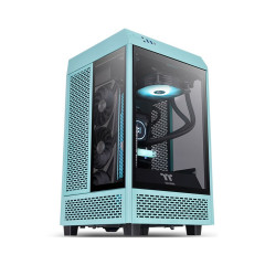 Компьютерный корпус Thermaltake The Tower 100 Turquoise без Б/<wbr>П