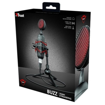 Студийный USB-микрофон Trust GXT 244 Buzz Streaming черный - Metoo (3)