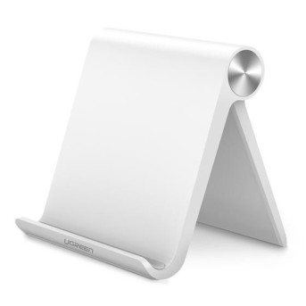 Подставка-держатель для телефона UGREEN LP106 Adjustable Portable Stand Multi-Angle (White), 30285 - Metoo (2)