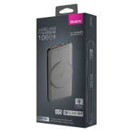 Зарядное устройство Power bank Olmio QM-10, 10000mAh wireless серый
