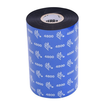 Красящая лента Zebra REZIN STANDART Black 4800 80/<wbr>450 - Metoo (2)