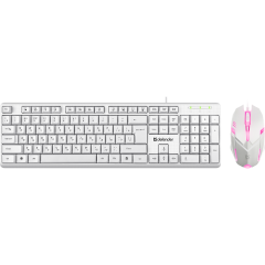 Клавиатура + мышь Defender Motion C-977, White, (45977)<br>