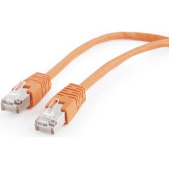Патч-корд FTP Cablexpert, кат. 5e, 0.5м, оранжевый