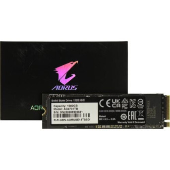 Твердотельный накопитель Gigabyte AORUS Gen4 AG473 1TB - Metoo (2)