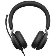 Гарнитура Jabra 40 MS Stereo, проводная, подключение USB-A