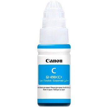 Водорастворимые чернила для принтера Canon GI-490 Cyan (0664C001) - Metoo (1)