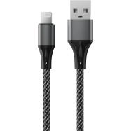 Кабели Accesstyle AL24-F100M Black-Gray