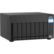 Сетевое оборудование QNAP Сетевой RAID-накопитель TS-832PX-4G EU-RU 8 отсеков 3,5"/2,5", 2 порта 2,5 GbE BASE-T, 2 порта 10 GbE SFP+. ARM Cortex-A57 Annapurna Labs AL-324 1,7 ГГц, 4 ГБ DDR4