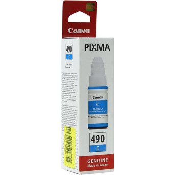 Водорастворимые чернила для принтера Canon GI-490 Cyan (0664C001) - Metoo (2)