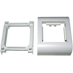 Рамка-суппорт под 2 модуля 45x45 мм DKC 00514 PDA-45N 100