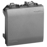 Переключатель DKC 77012N Черный 2 модуля