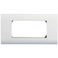 Hyperline FP-2M45-1-WH Лицевая панель 80х148 мм для 4-х модулей 45х22.5 мм (аналогов Mosaic)