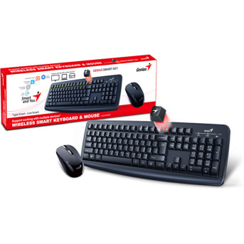 Комплект Клавиатура + Мышь Genius Smart KM-8100 - Metoo (3)