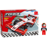 Игровой конструктор Keyixing 26409 ГОНКА (197 деталей в наборе)