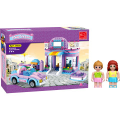 Игровой конструктор Keyixing 24605 МИР ЧУДЕС (380 деталей в наборе)