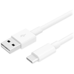 Кабель интерфейсный 100 cm microUSB Type-C Белый