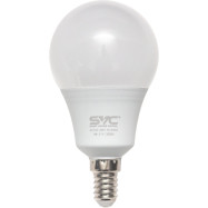 Эл. лампа светодиодная SVC LED G45-9W-E14-3000K, Тёплый